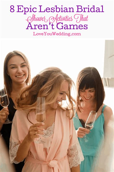 lesbians showers|8 Epic Lesbian Bridal Shower Activities That Aren’t Games.